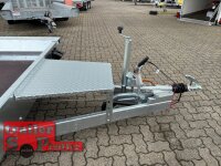 BAU-3 400/2 S  3,5T 3500 kg Baumaschinentransporter - Heckrampe