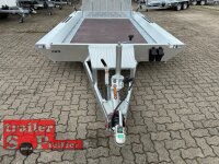 BAU-3 400/2 S  3,5T 3500 kg Baumaschinentransporter - Heckrampe