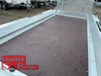 martz BAU-3 400/2 S  3,5T 3500 kg Baumaschinentransporter - Heckrampe