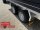 HUMBAUR HTK 3500.37 STAHL I 363 x 185 I 3500 KG I Dreiseitenkipper mit E-Pumpe - Rampenschacht  mit  Stahlbordwand SCHWARZ mit SI-GI Laubgitter