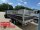 HUMBAUR HTK 3500.37 STAHL I 363 x 185 I 3500 KG I Dreiseitenkipper mit E-Pumpe - Rampenschacht  mit  Stahlbordwand SCHWARZ mit SI-GI Laubgitter