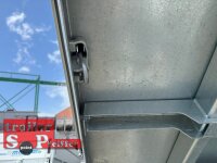 HUMBAUR HTK 3500.37 I 363 x 185 I 3500 KG I Dreiseitenkipper mit E-Pumpe - Rampenschacht mit SI-GI Laubgitter
