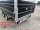 HUMBAUR HTK 3500.37 STAHL I 363 x 185 I 3500 KG I Dreiseitenkipper mit E-Pumpe - Rampenschacht  mit  Stahlbordwand SCHWARZ Aufsatzwände Stahl SCHWARZ