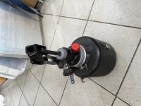 Chapel Hand Einfachhub Hydraulikpumpe / Druckpumpe 150 bar inkl. 4 Liter Tank Kunststoff - große 4 Loch Aufnahme
