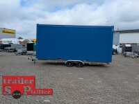 Vlemmix 20FT Container Anhänger 3500 KG Plattform 600x244 inkl. Bürocontainer