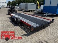 Lorries Aluminium-Abschleppwagen PLAXX27-4520 - kippbar - 100 KM/H - Staukästen - Seilwinde