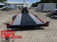 Lorries Aluminium-Abschleppwagen PLAXX27-4520 - kippbar - 100 KM/H - Staukästen - Seilwinde