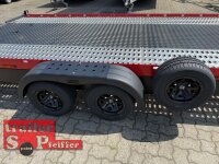 Lorries Aluminium-Abschleppwagen PLAXX27-4520 - kippbar - 100 KM/H - Staukästen - Seilwinde