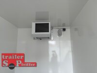 Einzelstück I WM Meyer AZKF 1325/145  Kühlkoffer - Anhänger - mit Kühlaggregat mit ALU Zurrleisten