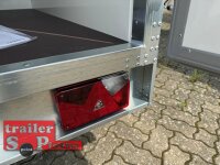 Einzelstück I WM Meyer AZKF 1325/145  Kühlkoffer - Anhänger - mit Kühlaggregat mit ALU Zurrleisten