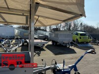 Gebraucht M2 Martkanhänger - Anhänger ungebremst - 100 KM/H mit Marktaufbau - 4 Verkaufsklappen - aus 02.2024