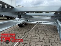 STEMA ATH 24-40-21.2 -  2700 kg kippbarer 100 KM/H Autotransporter Trailer 400 x 203 - Rampen 155 cm