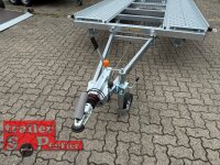 STEMA ATH 24-40-21.2 -  2700 kg kippbarer 100 KM/H Autotransporter Trailer 400 x 203 - Rampen 155 cm