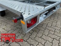 STEMA ATH 24-40-21.2 -  2700 kg kippbarer 100 KM/H Autotransporter Trailer 400 x 203 - Rampen 155 cm