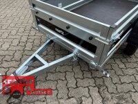 martz HIT 200 KIPP - 750 kg Anhänger kippbar - klappbare Deichsel - 201 x 106 - abnehmbare Wände