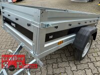 martz HIT 200 KIPP - 750 kg Anhänger kippbar - klappbare Deichsel - 201 x 106 - abnehmbare Wände