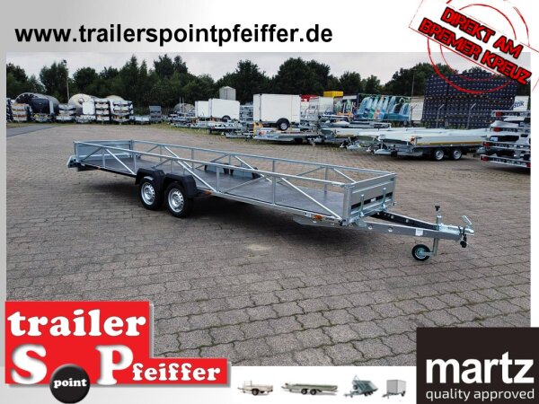 martz PROFILE 600 0,75T Langmaterialanhänger - ungebremst