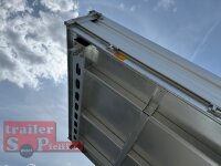 HUMBAUR HTK 3500.41 I 410 x 210 I 3500 KG I Dreiseitenkipper mit E-Pumpe - Rampenschacht