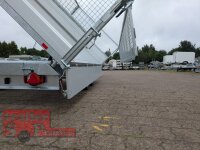 HUMBAUR HTK 3500.41 I 410 x 210 I 3500 KG I Dreiseitenkipper mit E-Pumpe - Rampenschacht  mit ORIGINAL Stahlgitter 60 cm