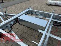 HUMBAUR HTK 3500.41 TRIDEM I 410 x 210 I 3500 KG I Dreiseitenkipper mit E-Pumpe - Rampenschacht