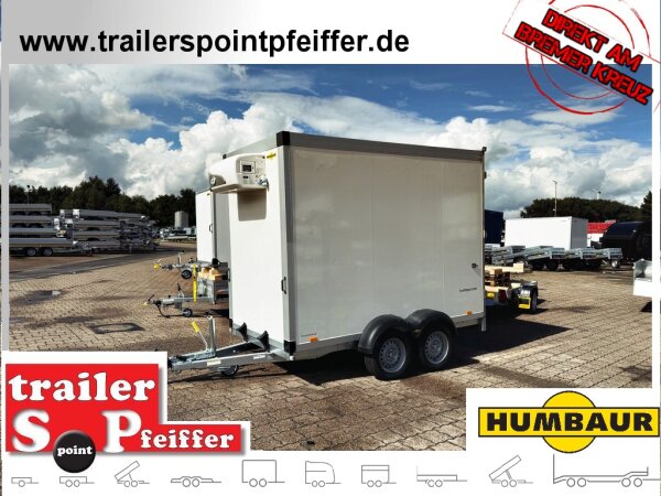 HUMBAUR TK 253218 - 24 PF 80 Tiefkühlanhänger - 308 x 163 x 222 cm - 2500 KG