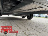 Gebraucht EDUARD 4020 -GD- Hochlader, Auffahrschienen & Winde, reling 10cm -2700kg- Lfh: 63cm -195/50R13 mit Hochplane SP-Line - Heckrollo - Schiebeplanen - ÖKO Schröge