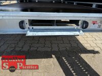 Gebraucht EDUARD 4020 -GD- Hochlader, Auffahrschienen & Winde, reling 10cm -2700kg- Lfh: 63cm -195/50R13 mit Hochplane SP-Line - Heckrollo - Schiebeplanen - ÖKO Schröge