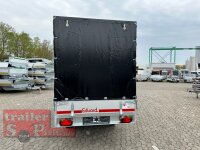 EDUARD 3015 -GD- Hochlader, Bordwände 30cm -2000kg- Lfh: 63cm -195/50R13 mit Hochplane SP-Line