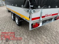 EDUARD 3015 -GD- Hochlader, Bordwände 30cm -2000kg- Lfh: 63cm -195/50R13 mit Hochplane SP-Line