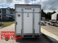 Gebraucht  Brenderup Koffer  - 300 x 155 x 185 mit Auffahrklappe - 100 KM/H - Stützen - Zurrleisten aus 2023