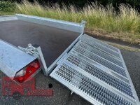 Tageszulassung I Vlemmix TX 354018 - L Maschinentransporter - Baggeranhänger 400 x 180 - 3500 kg