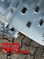 STEMA ATH 24-40-21.2 -  2700 kg kippbarer - Autotransporter Trailer 400 x 203 - Rampen 155 cm - Seilwinde