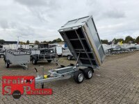 EDUARD 2615 -GD- Heckkipper, Bordwände 30cm -2700kg- E & H-Pumpe - Lfh: 63cm -195/50R13 mit Stahl - Kastenaufsatz