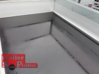 Aussteller / Saris MP  305 153 1500 1 Alu Tieflader - Einachser 1500 KG  Anhänger gebremst mit Reling und Laubgitter