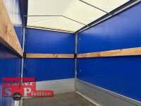 Gebraucht / Saris MC Comfort  255 133 750 1 Alu Tieflader - Anhänger ungebremst mit Hochplane SP-Line