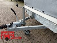 Gebraucht / EDUARD 3318 -GD- Hochlader, Bordwände 30cm -2000kg- Lfh: 72cm -155R13 mit Hochplane SP-Line