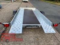 martz TIEFLADER 350 1,5T Autotrailer - sehr leicht - Holz Boden mittig