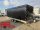 EDUARD 5022 -GD- Hochlader, Auffahrschienen & Winde, extra Bodenunterstützung, Bordwände 30cm -3000kg- Lfh: 63cm -195/50R13 mit Hochplane SP-Line Schiebeplane links - ÖKO Schräge - Rollo - Mittelrunge