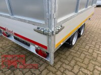 EDUARD 3116 -GD- Heckkipper, Bordwände 30cm -2700kg- H-Pumpe - Lfh: 63cm -195/50R13 mit Stahl - Kastenaufsatz