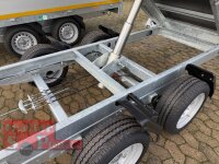 EDUARD 3116 -GD- Heckkipper, Bordwände 30cm -2000kg- H-Pumpe - Lfh: 63cm -195/50R13 mit Stahl - Kastenaufsatz