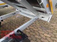 EDUARD 3116 -GD- Heckkipper, Bordwände 30cm -2000kg- H-Pumpe - Lfh: 63cm -195/50R13 mit Stahl - Kastenaufsatz