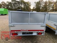 EDUARD 3116 -GD- Heckkipper, Bordwände 30cm -2000kg- H-Pumpe - Lfh: 63cm -195/50R13 mit Stahl - Kastenaufsatz