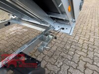 EDUARD 3116 -UD- Heckkipper, Auffahrschienen, Bordwände 30cm -750kg- E & H-Pumpe - Lfh: 63cm -195/50R13 Stützrad (48) - mit 3116 - Laubgitter pendelbar - 70cm hoch