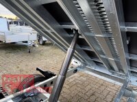 EDUARD 3116 -UD- Heckkipper, Auffahrschienen, Bordwände 30cm -750kg- E & H-Pumpe - Lfh: 63cm -195/50R13 Stützrad (48) - mit 3116 - Laubgitter pendelbar - 70cm hoch