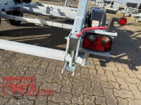 BLYSS Kabeltrommelanhänger KTT27 / V2 - 2 ACHSER, GEBREMST, 185 R14C - 4 Stützen - Winde