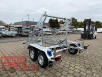 BLYSS Kabeltrommelanhänger KTT27 / V2 - 2 ACHSER, GEBREMST, 185 R14C - Stützen - Winde - 100 KM/H