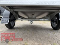 WM Meyer HZ 7525/126 750 KG 251x126 - Anhänger mit Hochplane BLACK BILL + Stützrad