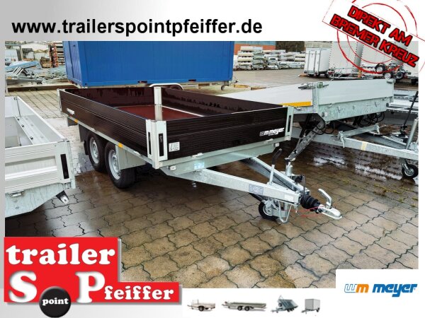 WM Meyer HLN 2031/170  2000 KG  Hochlader Tandem gebremst - BLACK EDITION