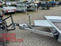 martz BAU-3 350/2 S  3000 kg Baumaschinentransporter - Heckrampe