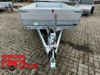 Aussteller I EDUARD 3518 -GD- 3 Seitenkipper, Auffahrschienen, Bordwände 30cm -3500kg- E & H-Pumpe - Lfh: 63cm -195/50R13
